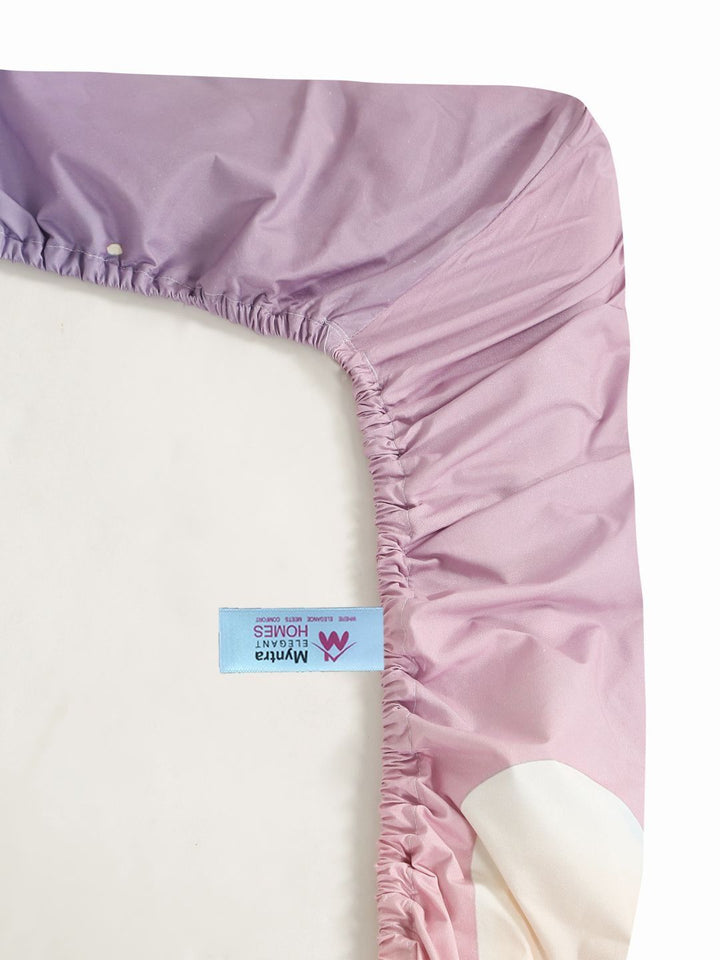 Myntra Elegant Homes Pink Printed Dilengkapi 400 TC King 7D Cadar Dengan 2 Sarung Bantal