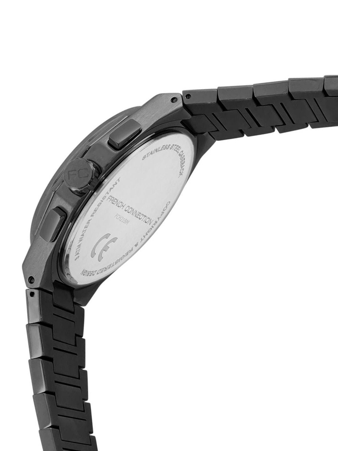 French Connection Men  Bracelet Style Straps Analogue Multi Function Watch FCH21BM