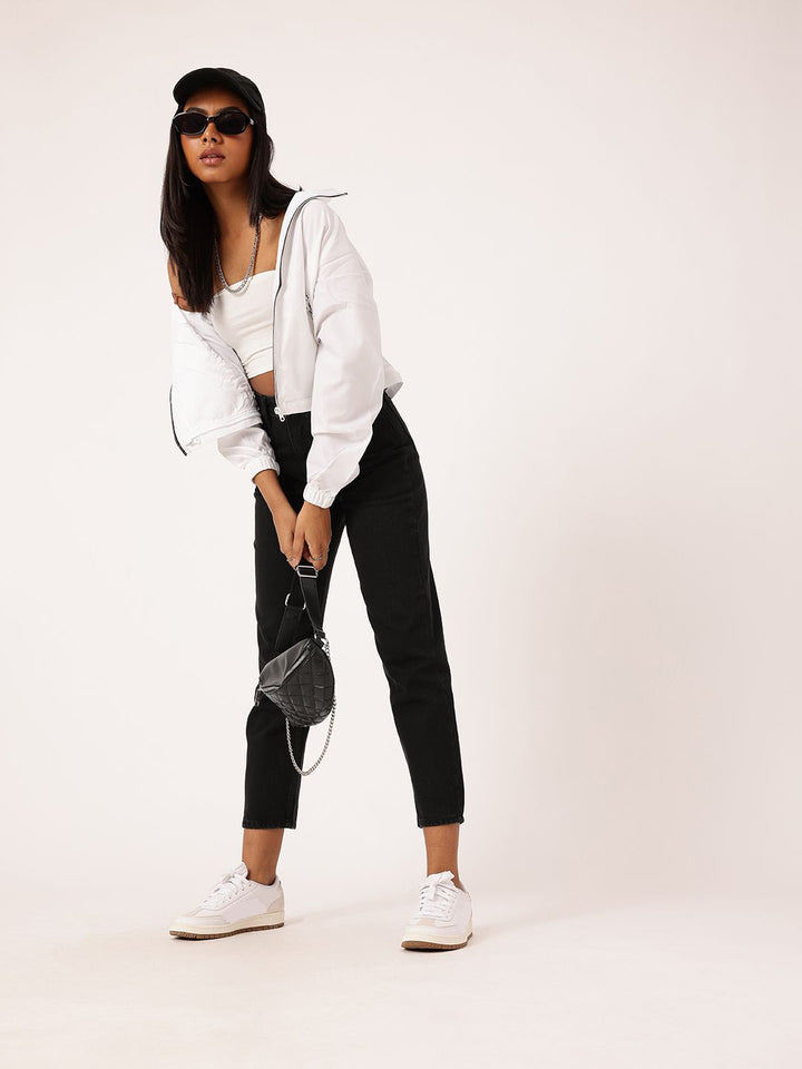 DressBerry Women Street Cool Straight Fit Jeans