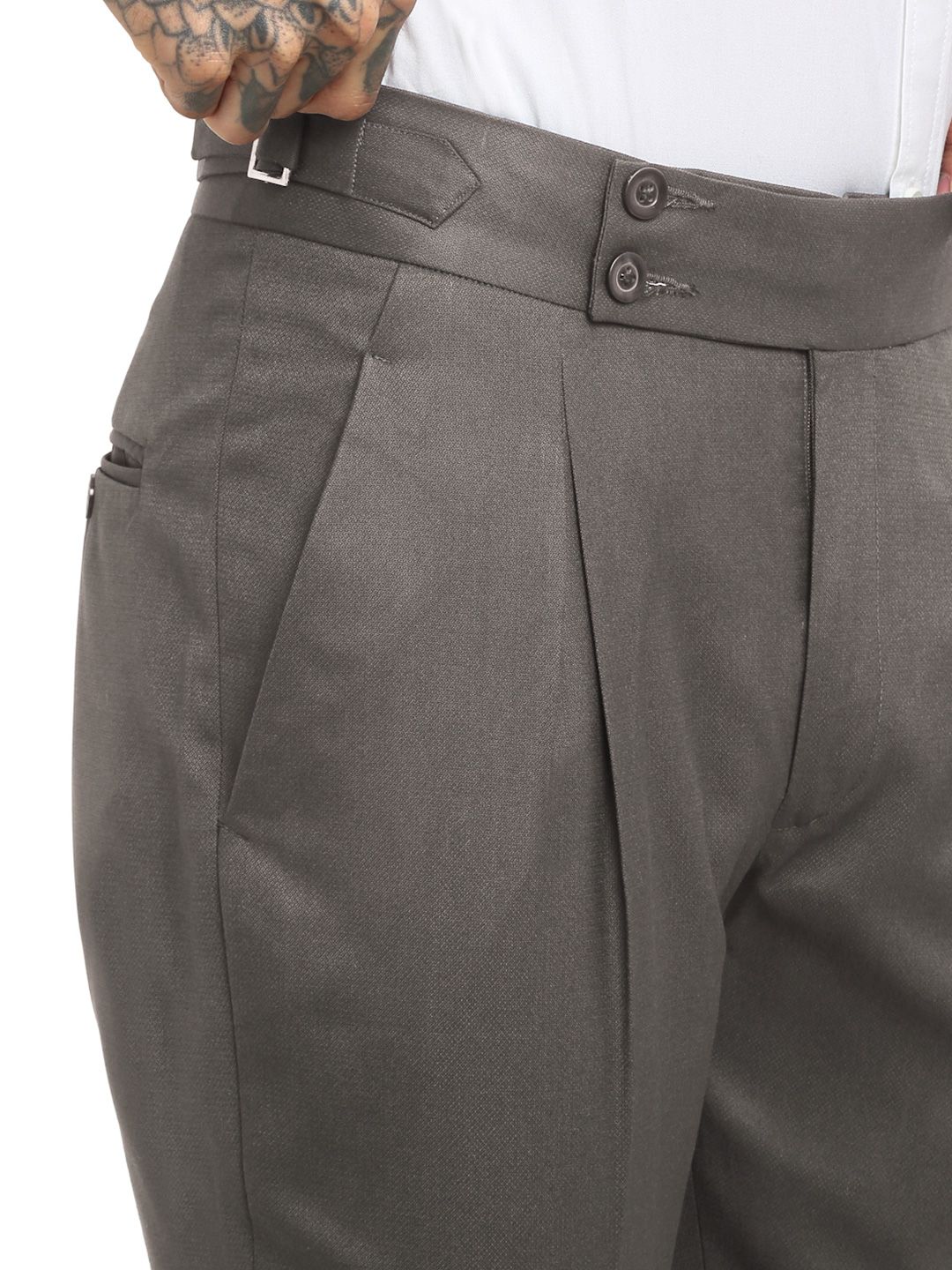 KLOTTHE Men Italian Gurkha Pants