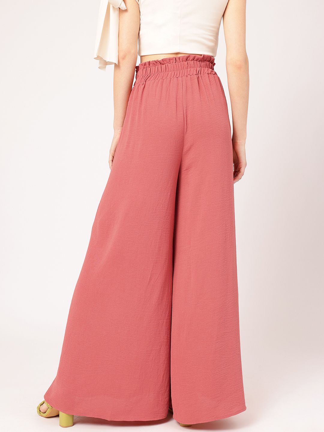 DressBerry Women The Flare Flair High-Waist Trousers
