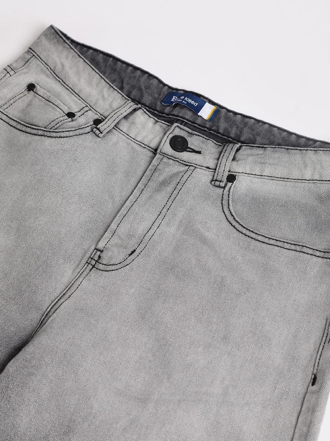 Bene Kleed Men Baggy Fit Heavy Fade Ombre Jean