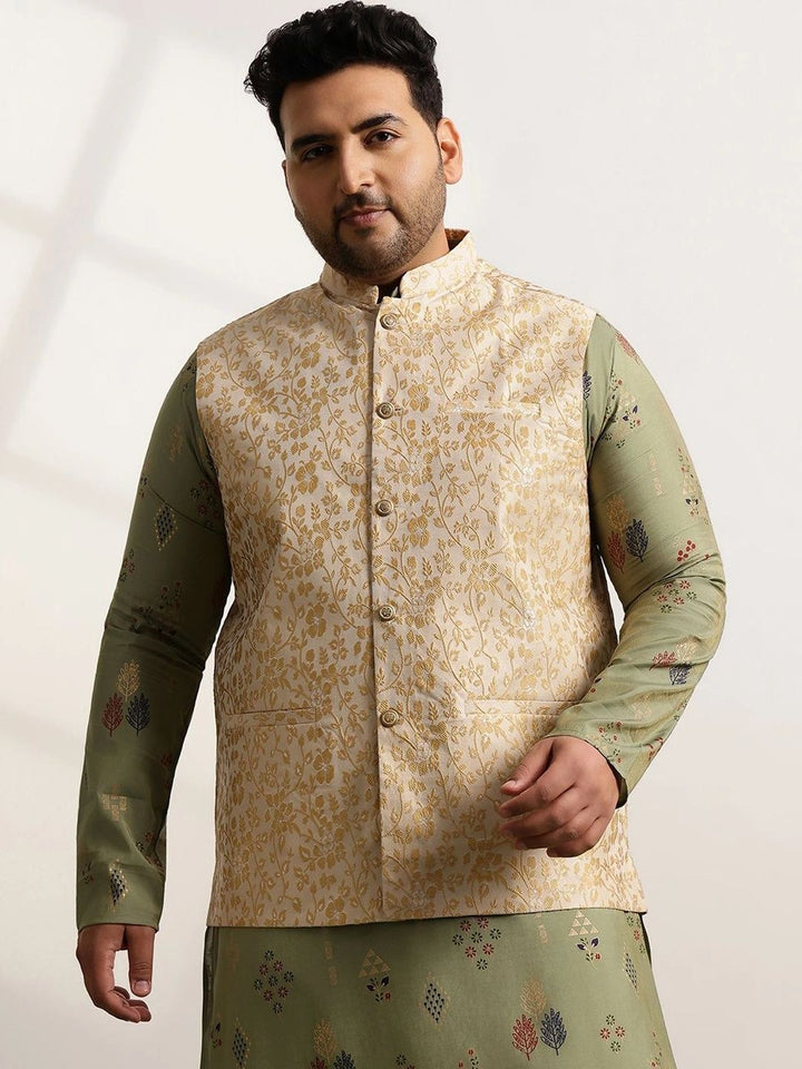 Jaket Nehru Brocade Rekaan Tenun SOJANYA PLUS