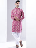 Anouk Men Ethnic Motifs Printed Regular Kurta with Pyjamas