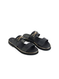 Lino Perros Women Open Toe Flats with Buckles
