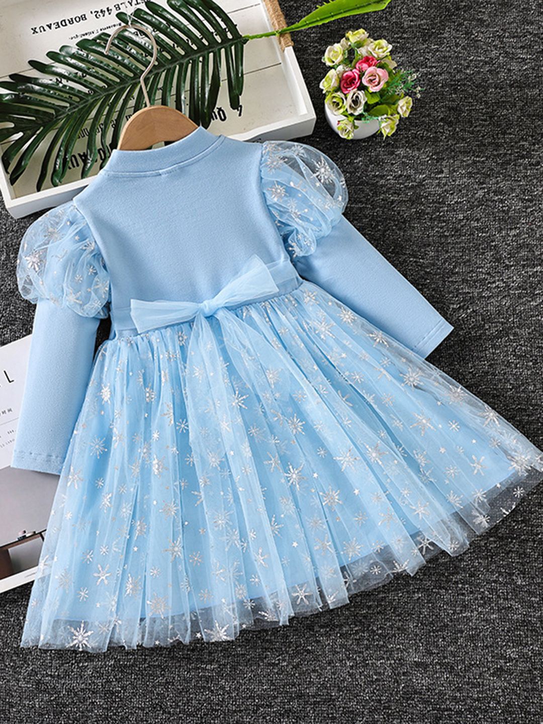 YK Girls Fit & Flare Dress