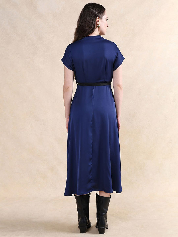 RAREISM Women Formal A-Line Midi Dress