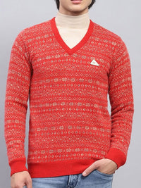 Monte Carlo Men V-Neck Woollen Pullover