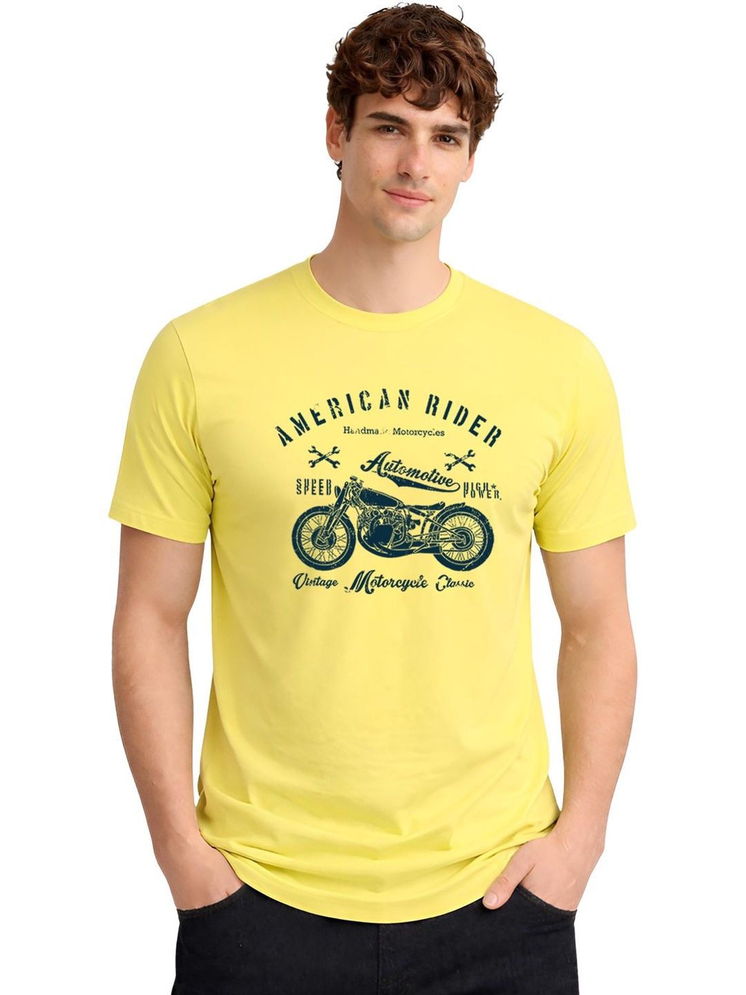 ADRO Men Printed T-shirt