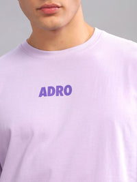 ADRO Anime Printed Round Neck Cotton Oversized T-shirt