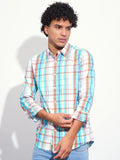 Being Human Men Classic Opaque Checked Casual Shirt