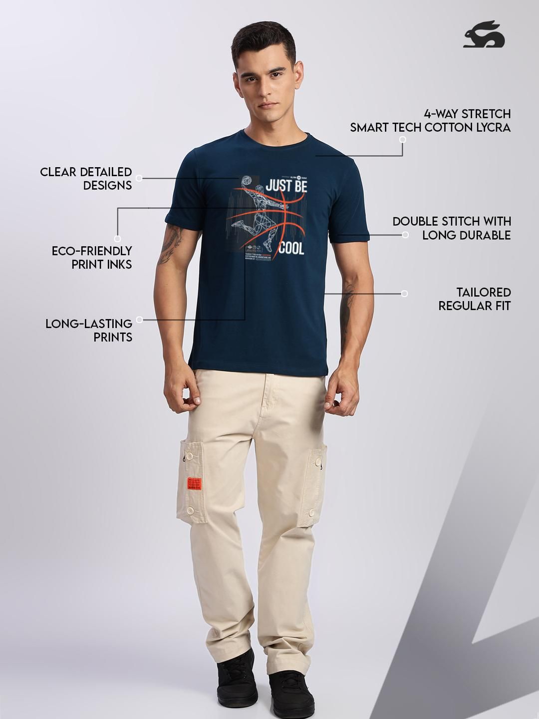 Tshirts ADRO Men Teal