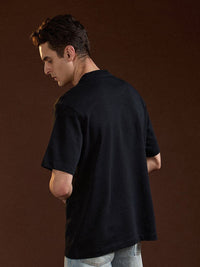 THE BEAR HOUSE Men Drop-Shoulder Sleeves T-shirt
