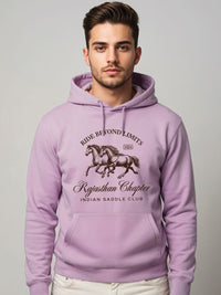 Adro Ride Beyond Limits 320 GSM Fleece Printed Graphic Hoodie