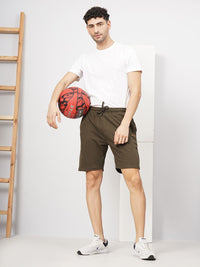 The Indian Garage Co Men Slim Fit Regular Shorts