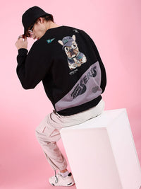 The Indian Garage Co Men Printed Pullover Sweatshirt