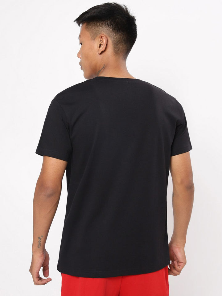 Bewakoof Men Graphic Printed Round Neck Pure Cotton T-shirt