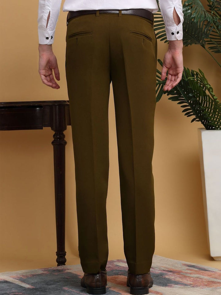 Moda Rapido Men Slim Fit Easy Wash Pleated Seluar
