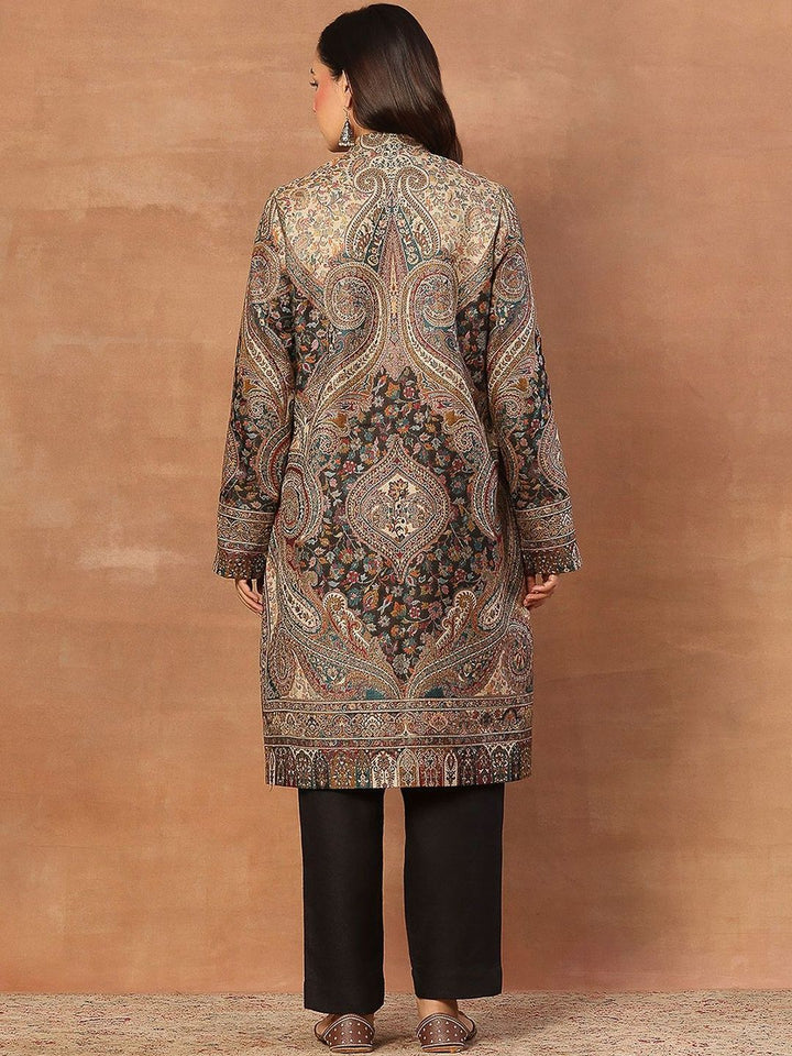 House of Chikankari Women Tailored Jaket Woolen