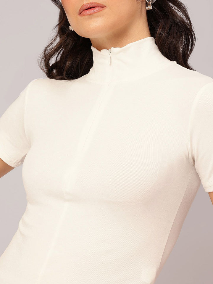 DressBerry Neckline Nectar Fitted Top