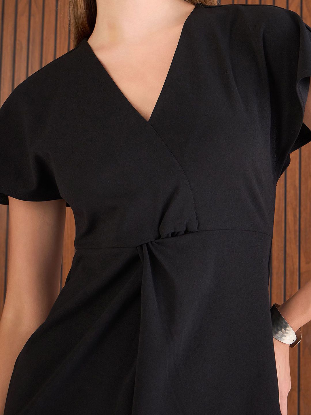 SASSAFRAS Women Sheath Midi Dress