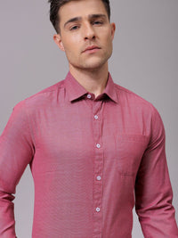 The Indian Garage Co. X Luxe Men Slim Fit Opaque Formal Shirt