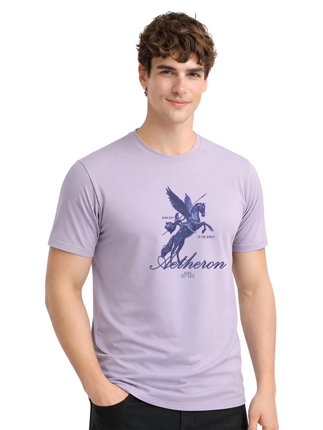ADRO Men Printed T-shirt