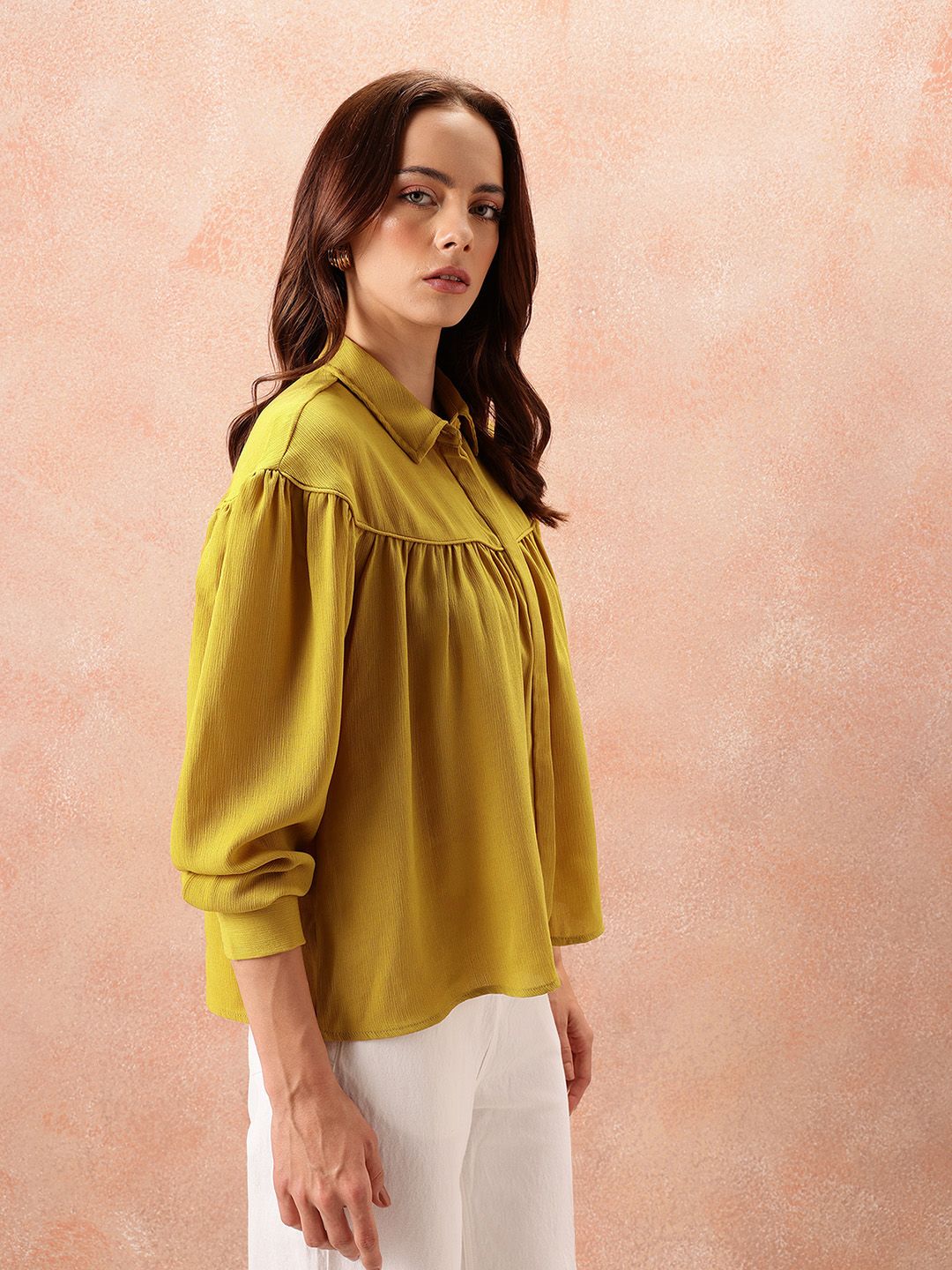 all about you Opaque Casual Shirt