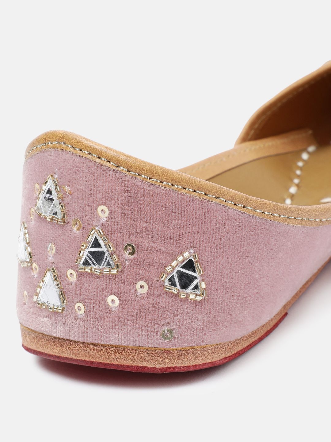 House of Pataudi Women Ethnic Embellished Mojaris
