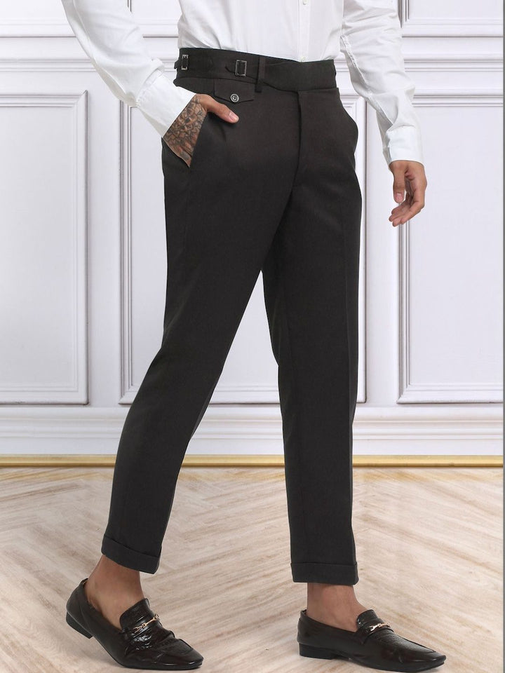 Moda Rapido Men Slim Fit Easy Wash Trousers