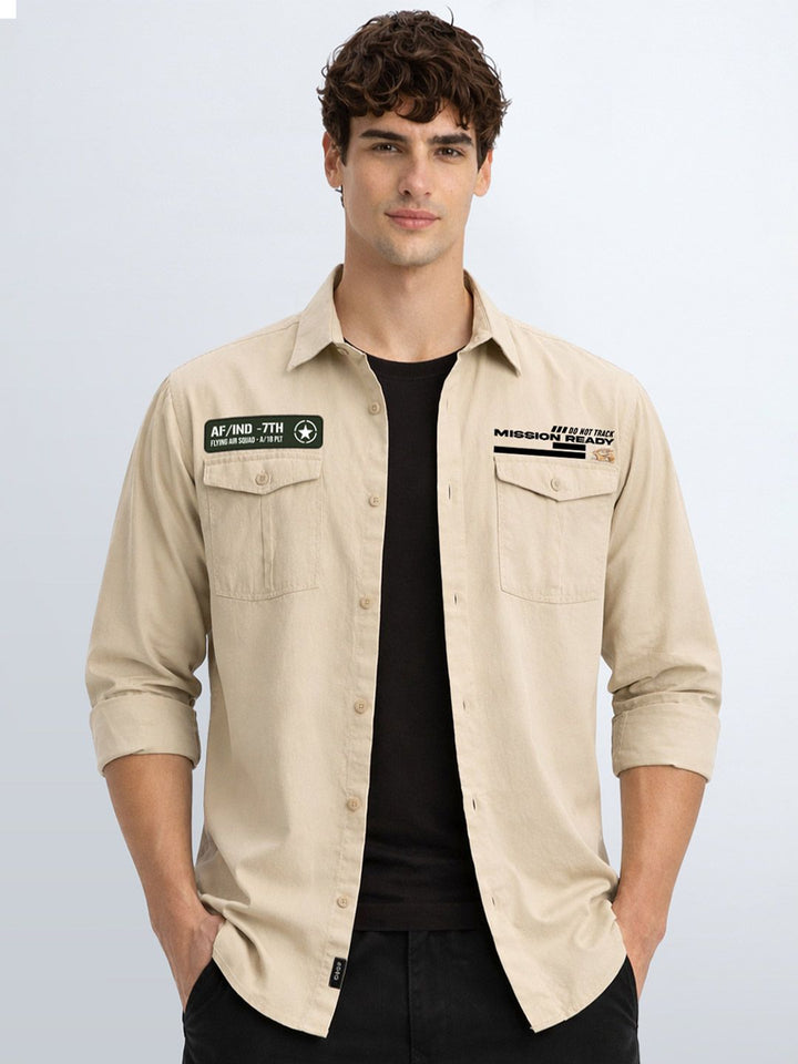 Baju Kasual Bercetak Standard ADRO Lelaki