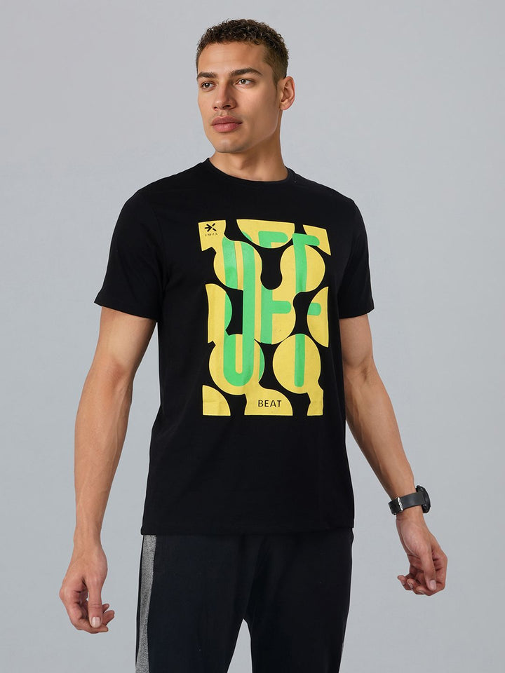 HRX by Hrithik Roshan Men Typography Printed T-shirt