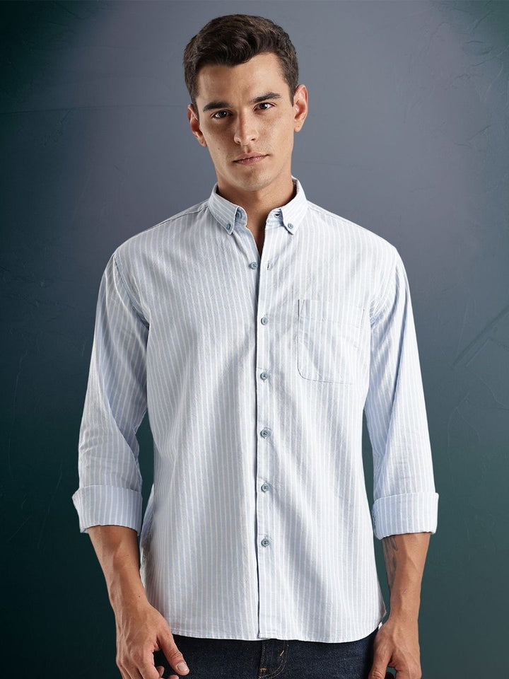 ADRO Standard Striped Casual Shirt