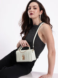 DressBerry Textured Structured Satchel