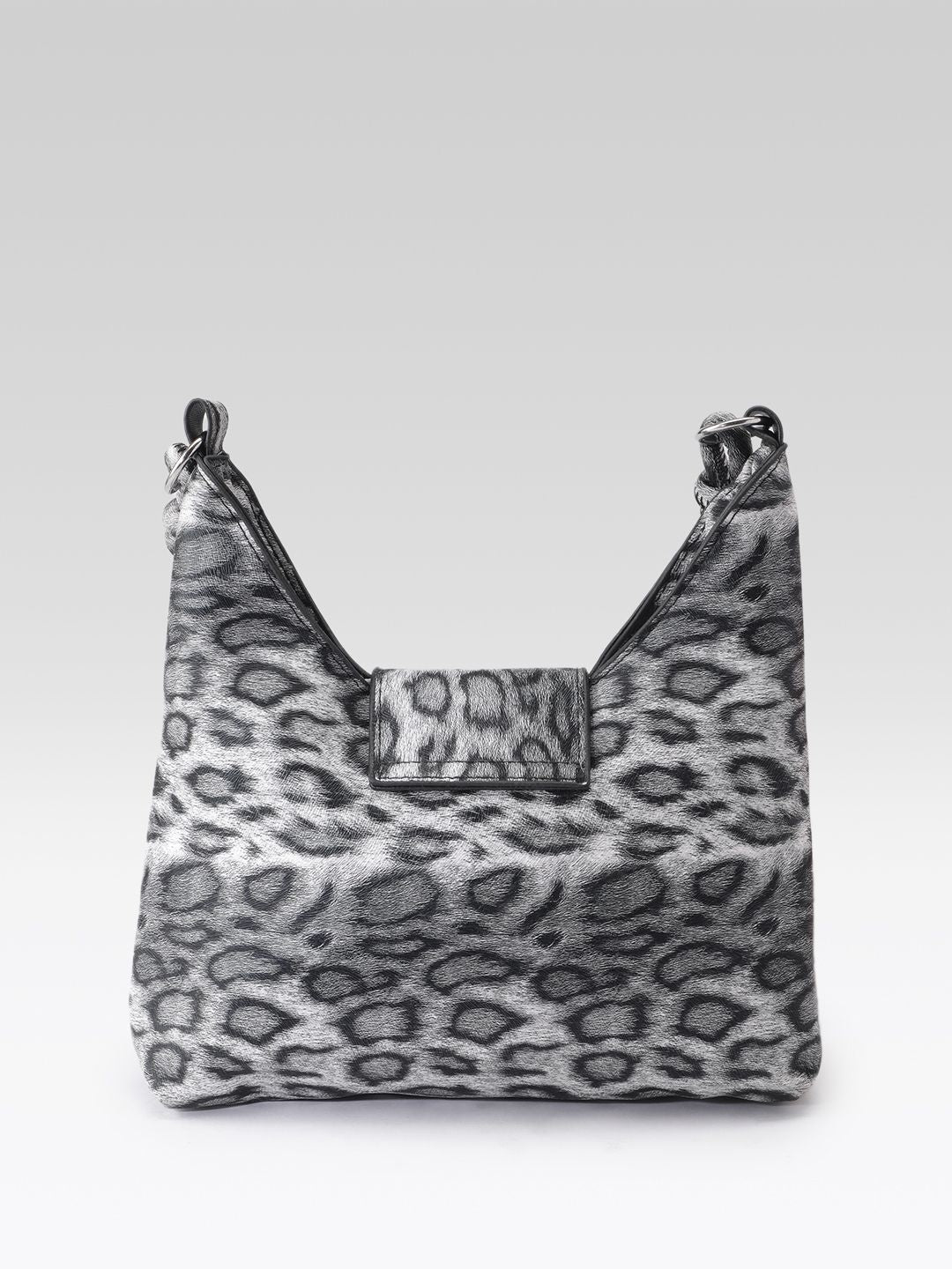 DressBerry Animal Print Sling Bag with Bow Detail
