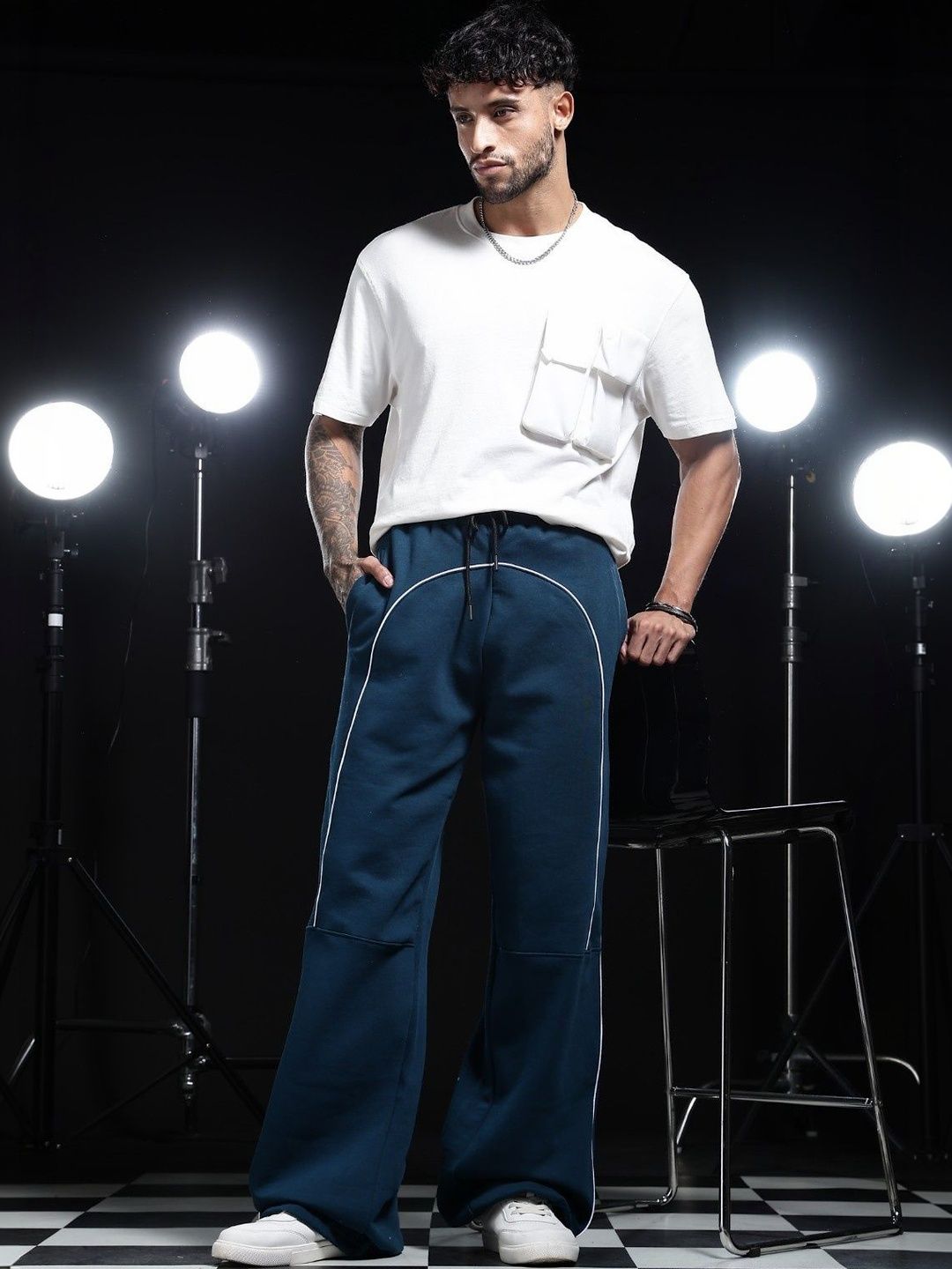 Eszett Street High-Rise Joggers