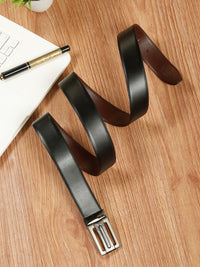 Teakwood Leathers Men Leather Reversible Belt