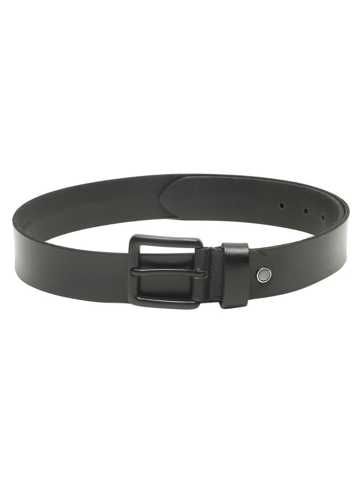 Teakwood Leathers Men Textured Leather Belt