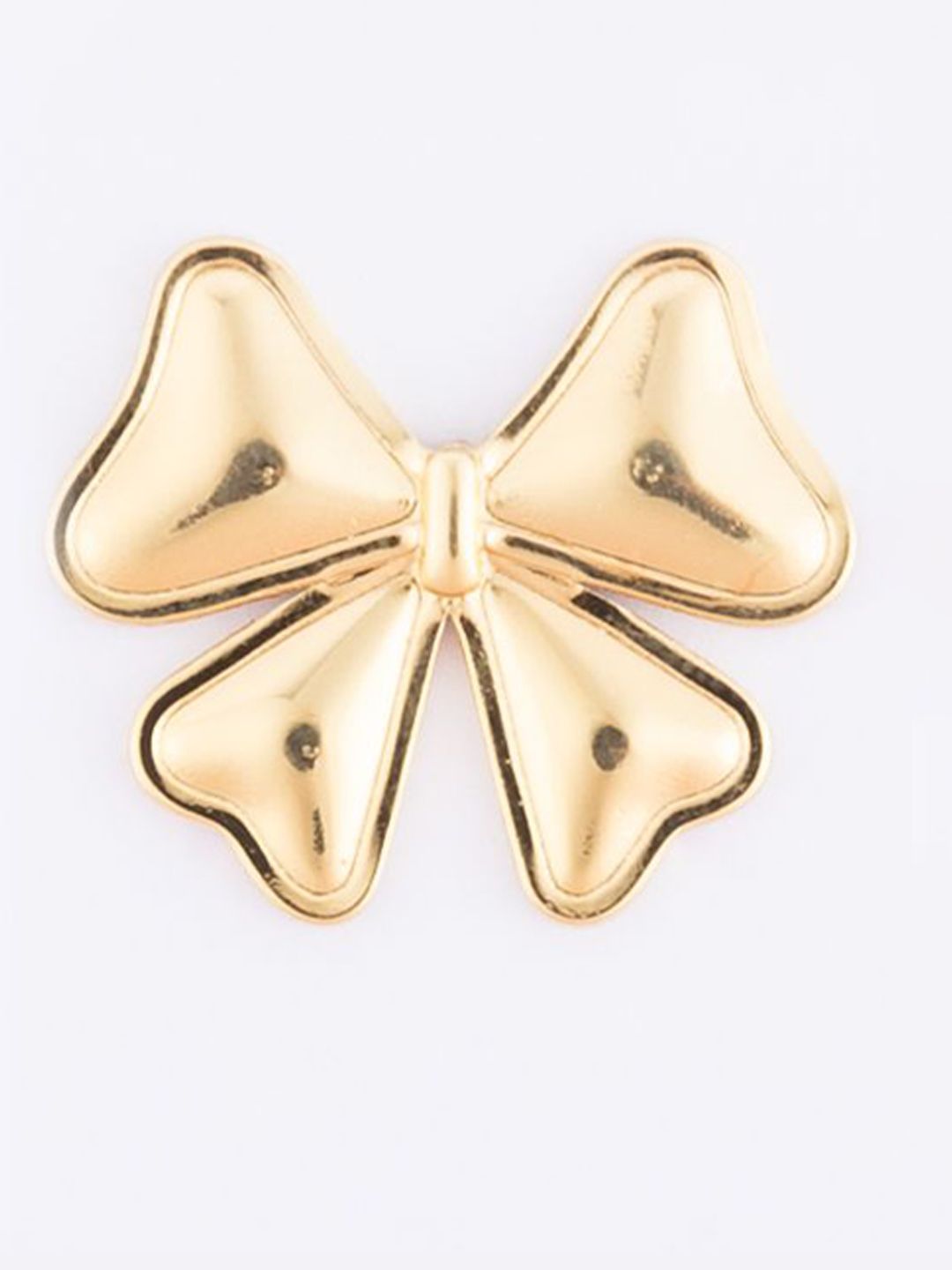 VOGUE PANASH Stainless Steel 18K Gold-Plated Contemporary Studs