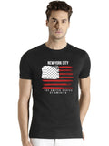ADRO Pack of 3 Printed Round Neck Cotton T-shirt