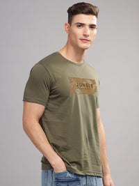 ADRO Men Printed T-shirt