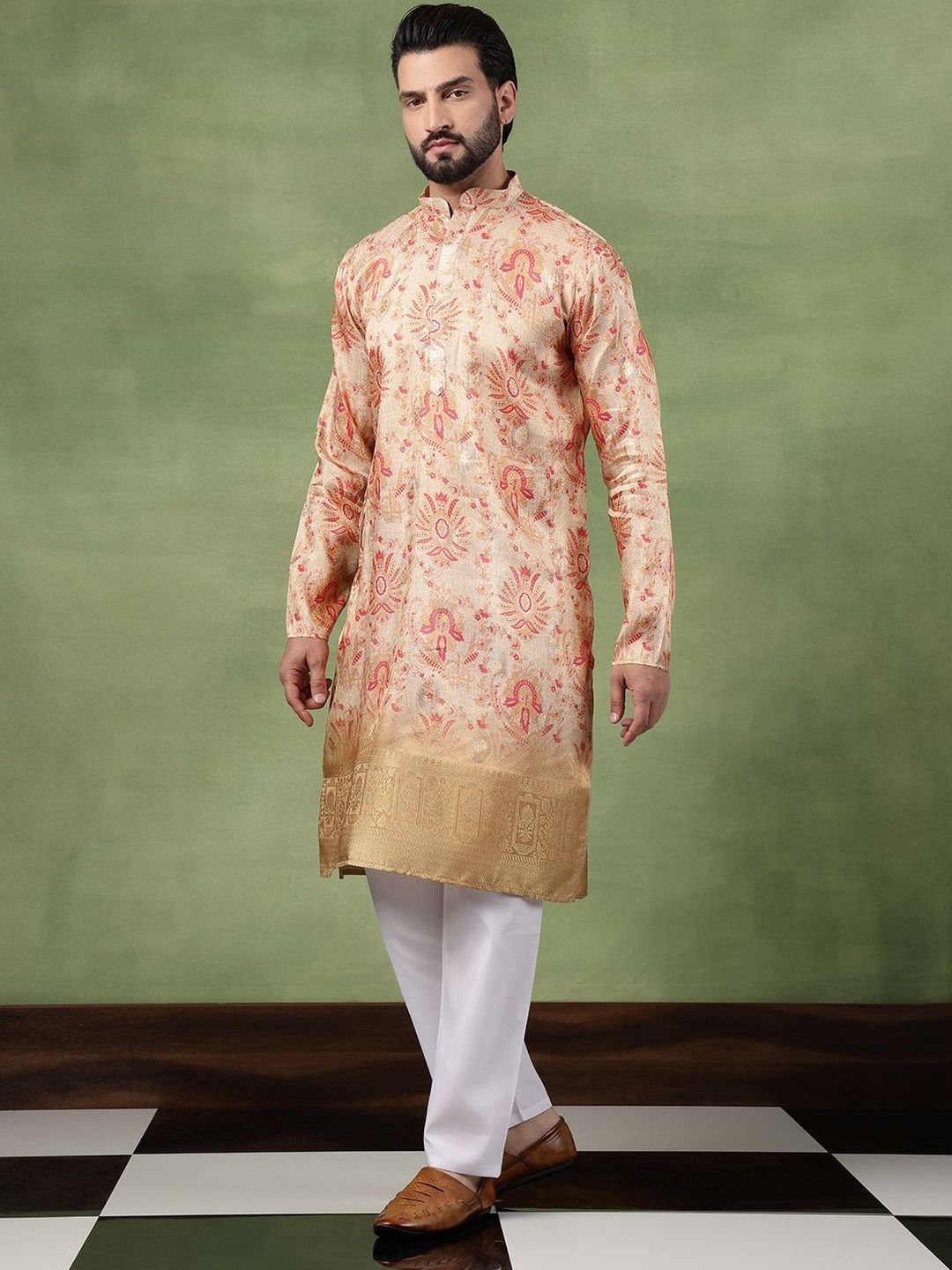SOJANYA Men Printed Kurta