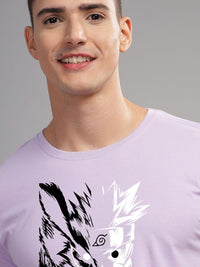 ADRO Men Typography Printed Raw Edge T-shirt