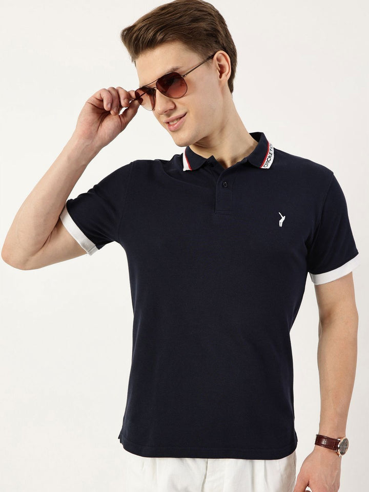 Thomas Scott Men Polo Collar T-shirt