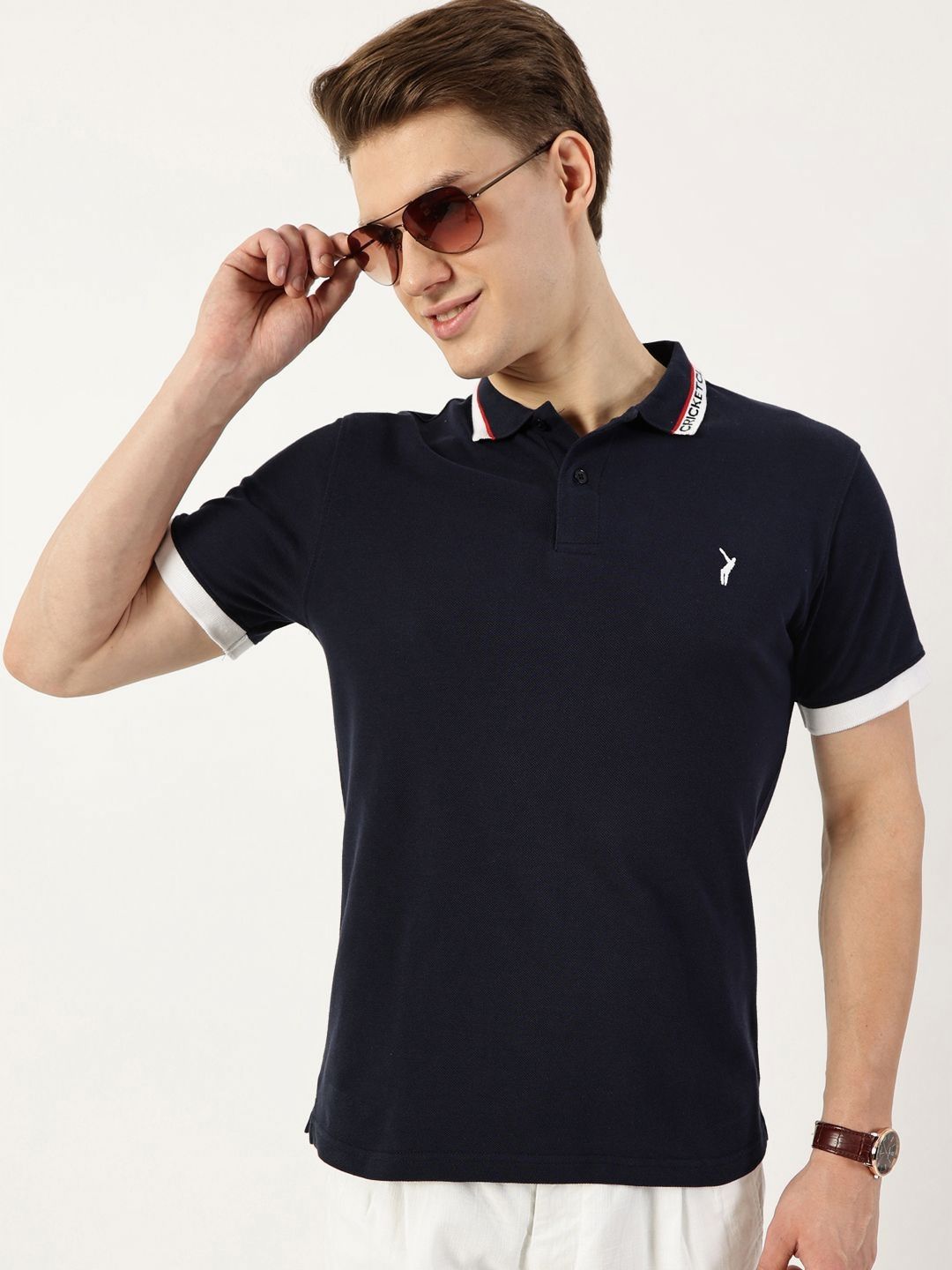 Thomas Scott Men Polo Collar T-shirt