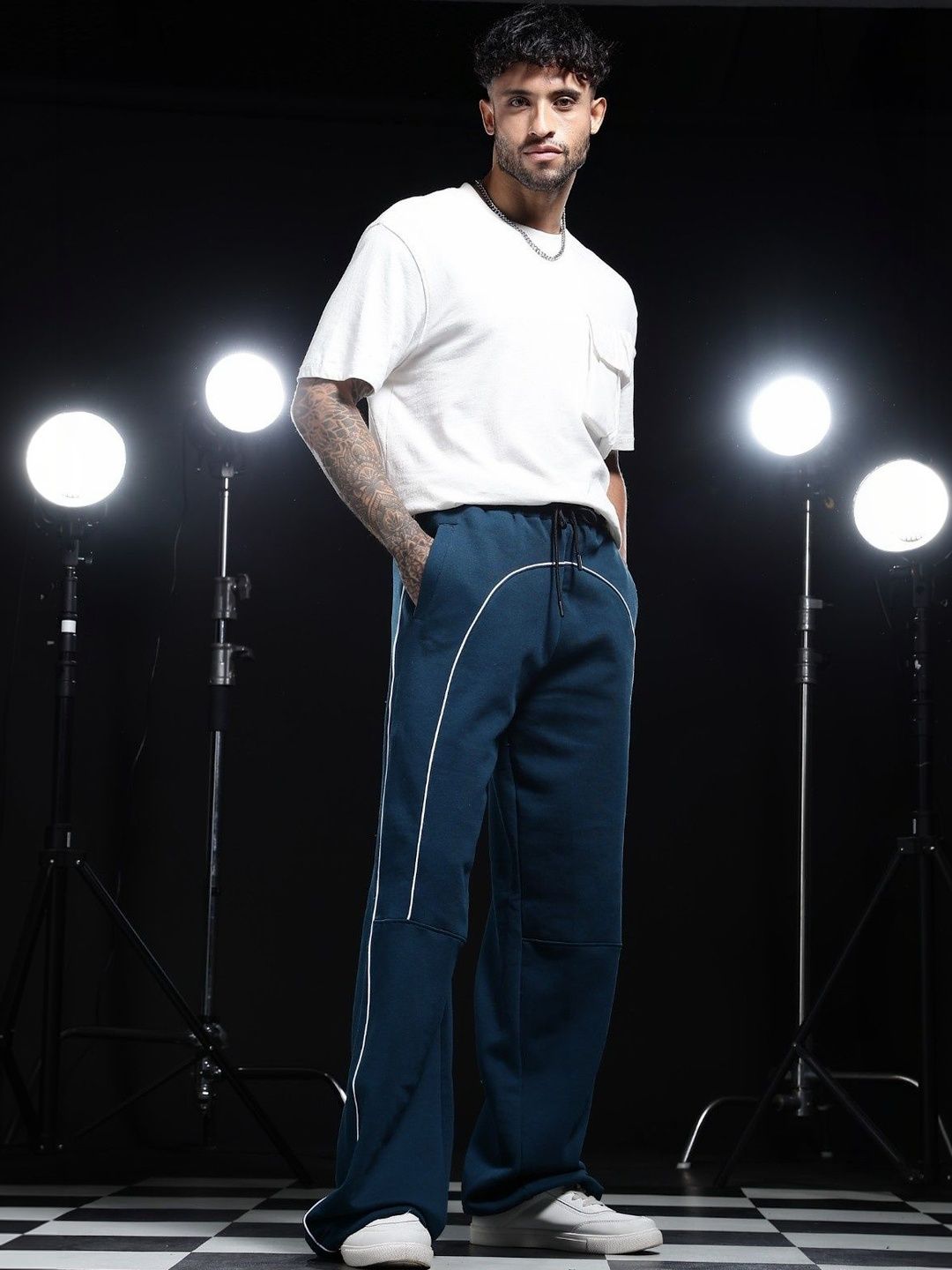 Eszett Street High-Rise Joggers