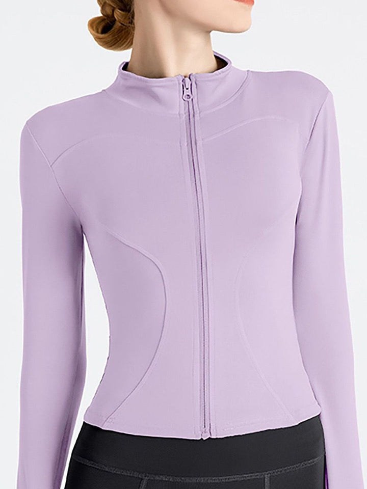 HRX by Hrithik Roshan Mock Collar Long Sleeves Sporty Jacket