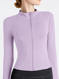 HRX by Hrithik Roshan Mock Collar Long Sleeves Sporty Jacket