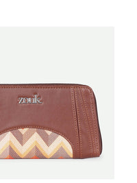 ZOUK Women Arika Zipper Wallet Tidal Wave