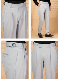 Moda Rapido Men Easy Wash Pleated Trousers